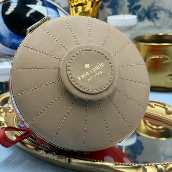 🆕 KATE SPADE NEW YORK 🧿 NWOT Red Blaze A Trail Mushroom Novelty Clutch Bag - Picture 11 of 16